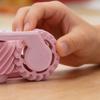 Brinquedo Spinner Fidget Impresso em 3D Alívio do Estresse Brinquedo de Roda Dupla Engrenagem Portátil Foco Relaxamento Descompressão Engrenagem Giratória Brinquedo de Mesa de Escritório