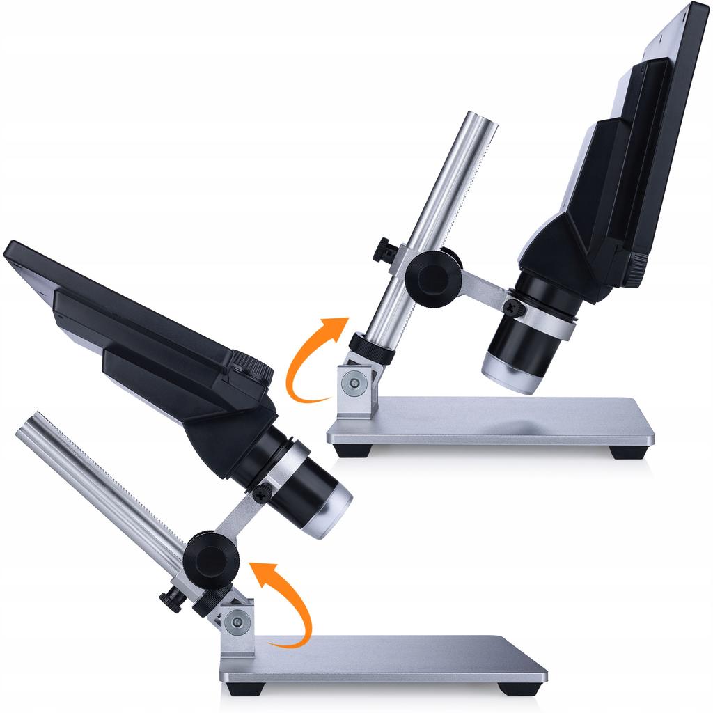 Rosfix NanoPro 8in1 – Professionelles Lötset mit 7"" LCD 1200x Mikroskop | T12 Station | Löt- und Absaugzubehör