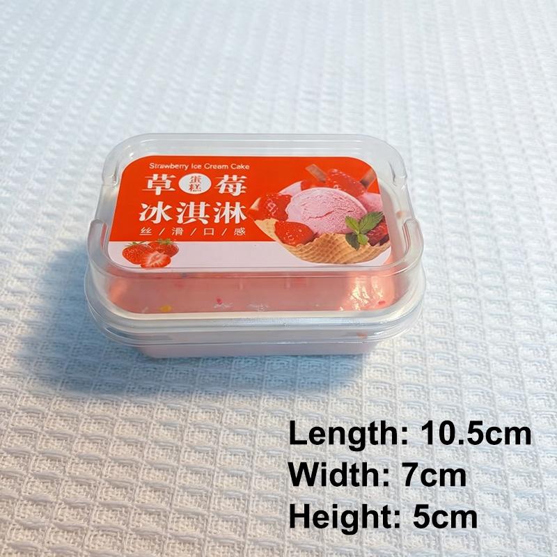 1Pcs Slow Rising Stress Relief Sensory Fidget Toy Squishy Simulated Ice Cream Cake Gifts For Kids Adults