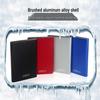 Metal USB 3.0 2.5" SATA Hard Drive Enclosure - Compatible with Mechanical Drives and SSDs