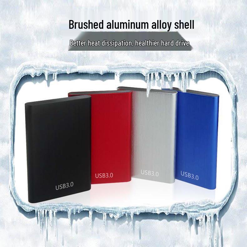 Metal USB 3.0 2.5" SATA Hard Drive Enclosure - Compatible with Mechanical Drives and SSDs