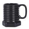 Shangqi Matte Electroplated Ceramic Coffee Mug Set