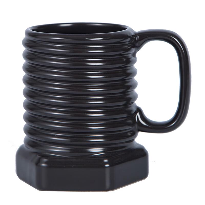 Ceramic Electroplated Screw Coffee Mug