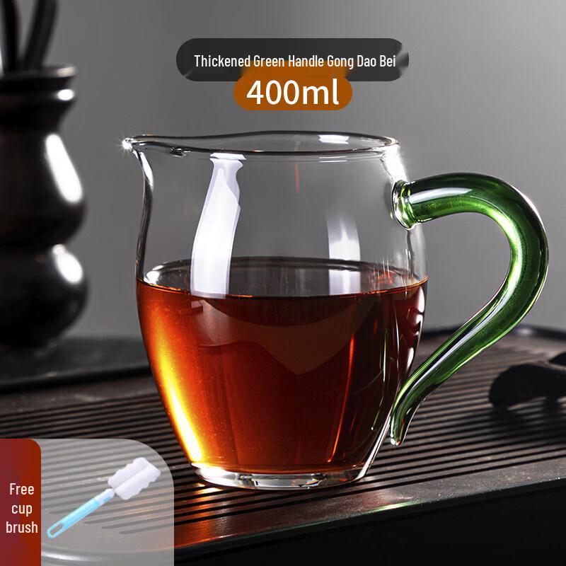 Japanese Style Heat-Resistant Glass Tea Pitcher with Strainer