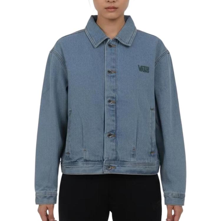 Vans Pomona Station Button-Down Long Sleeve Jacket Women jackets VN000T6YCDX S