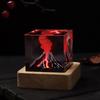 Striking Fire Sculpture Volcano Eruptions Night Light Impressive Detailing Eruptions Sculpture Night Lamp Home Decors