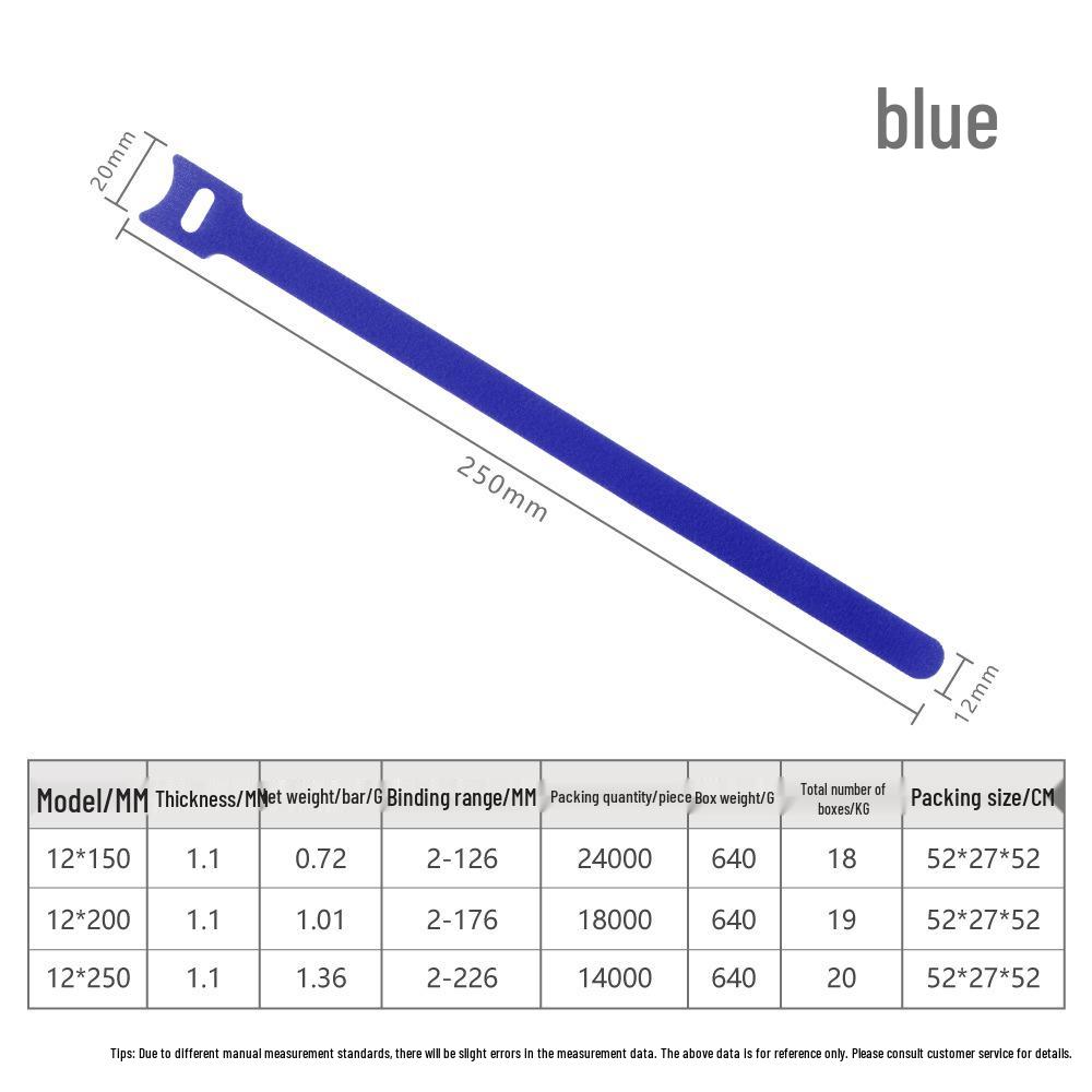 Nylon Cable Organizer Self-Adhesive Strap - Power Cord Storage Tie with T-Shaped Hook and Loop