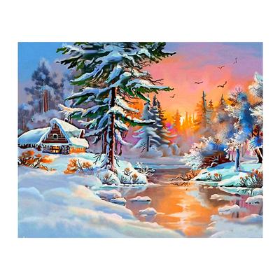 Pictură cu diamant 5D Diy Xuexiang Broderie cu diamante cu punct de cruce Decor acasă Cadouri lucrate manual