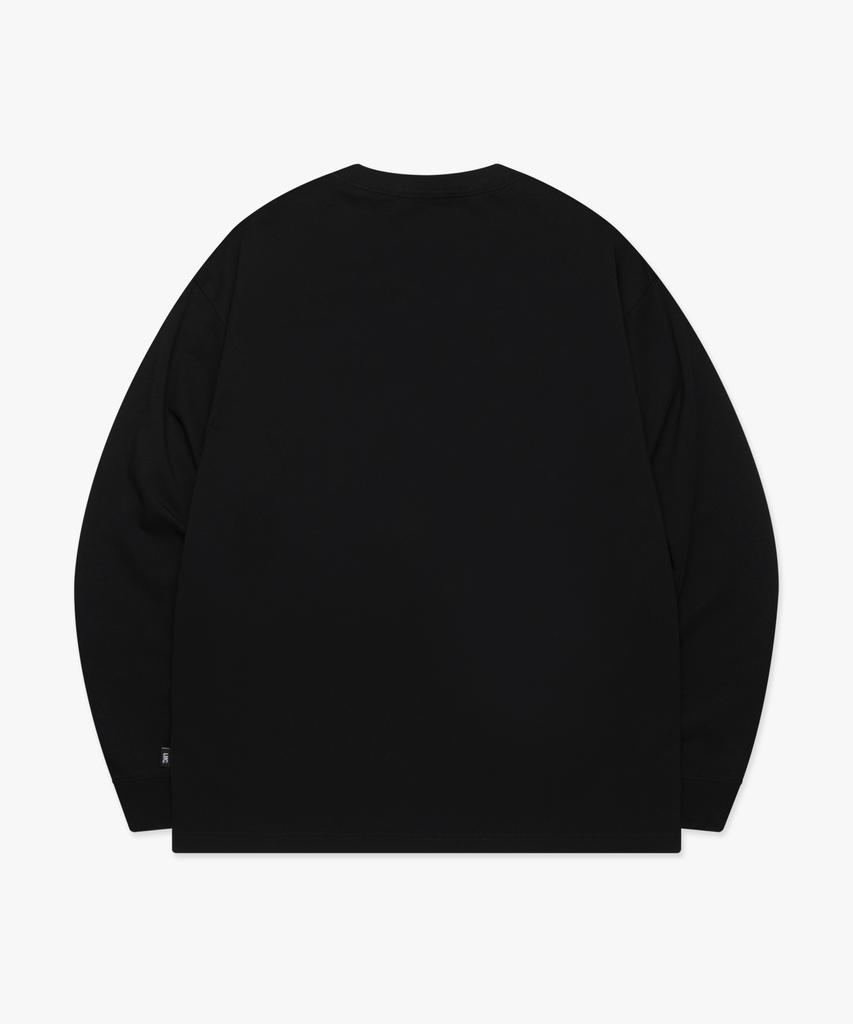 LMC Heart Bear Long Slv Tee Black