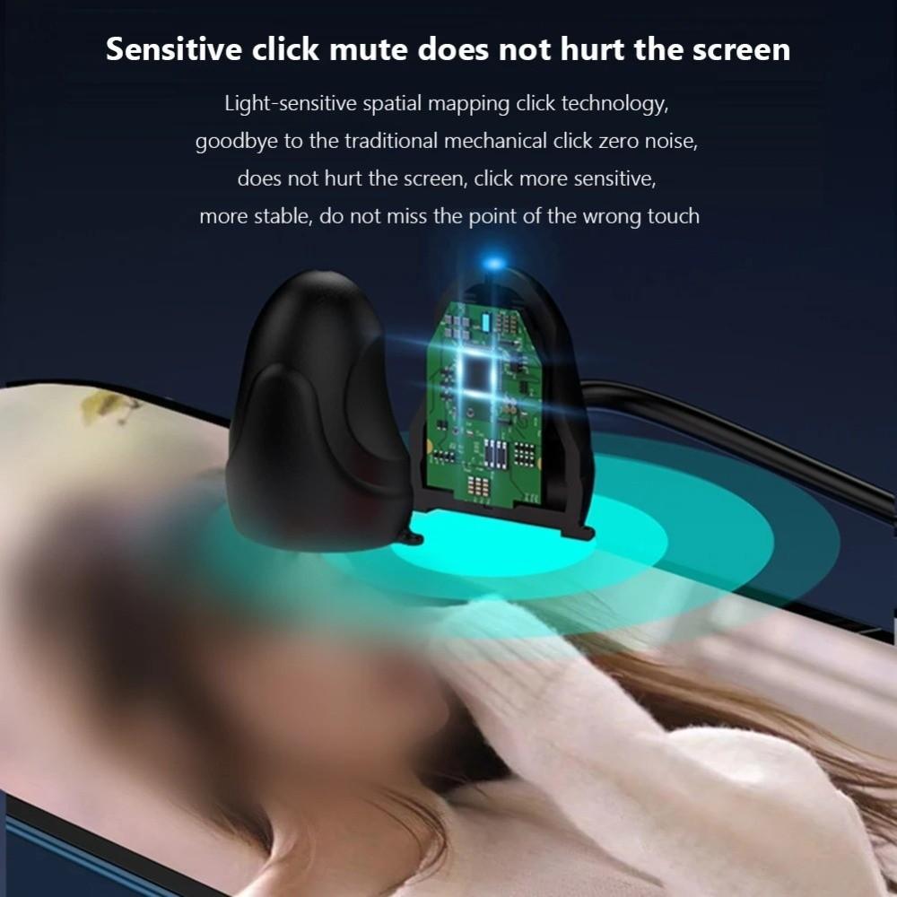 Fast Click Auto Screen Clicker USB Interface ABS Electric Auto Page Turner Mini Physical Auto Clicker Tapper Liker