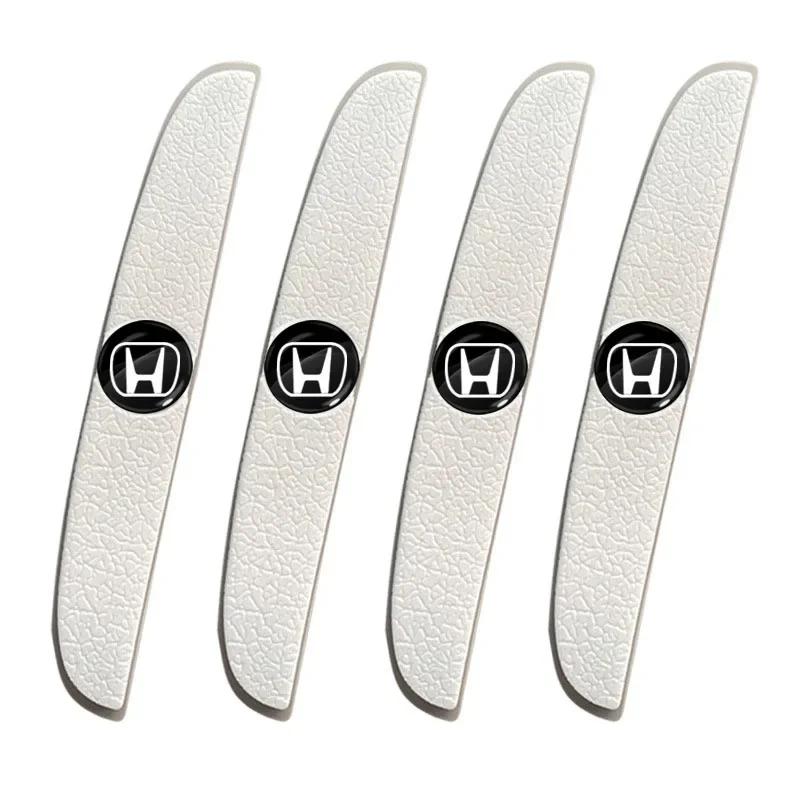 2025 Car New Honda 4Pcs Car Door Anti-Collision Strip Rearview Mirror Protection Sticker For Honda Civic Fit City Cry Accord CB5