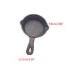 8.5CM Cast Iron Material Frying Pan Non-stick Cookware Fried Steak Pot Saucepans Kitchenware Kitchen Cooking Accessories