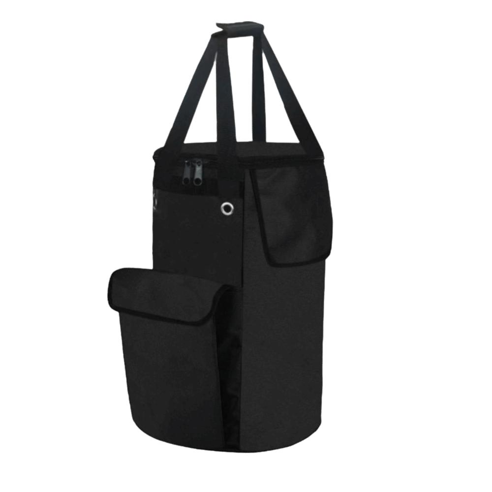 Side Flap Design Propane Cylinder Storage Bag Black Gas Bottle Carry Bag Camping Trip