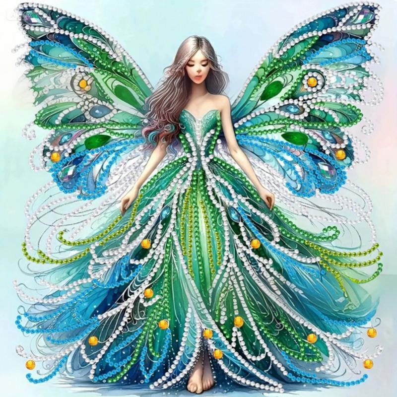 Diamond Painting, Special-Shaped Diamond Painting, Handmade Sticker Material Package 30 * 30 Diamond Sticker Diy Decorative Painting Cross-Border