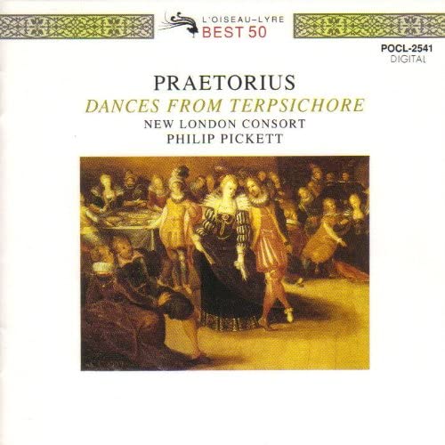 CD NEW LONDON CONSORT PRAETORIUS PIC Terpsicore Dance Collection POCL2541 Polydor Japan ObiClassical Used
