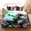 3D ALITA Battle Angel Bettwäsche-Set Twin Queen Size Bettbezug Kissenbezug für Kinder Erwachsene Heimtextilien