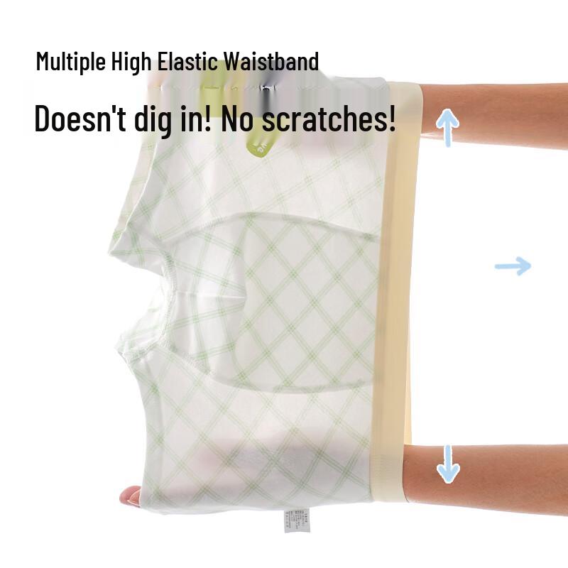 Fenteng Boys' Pure Cotton Boxer Briefs (6-Pack)