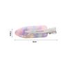 Daily Simple Acid Wax Seamless Hair Clip Multi-color Bangs Clip Dreamlike Colorful Duck Mouth Clip All Girls Hair Accessories