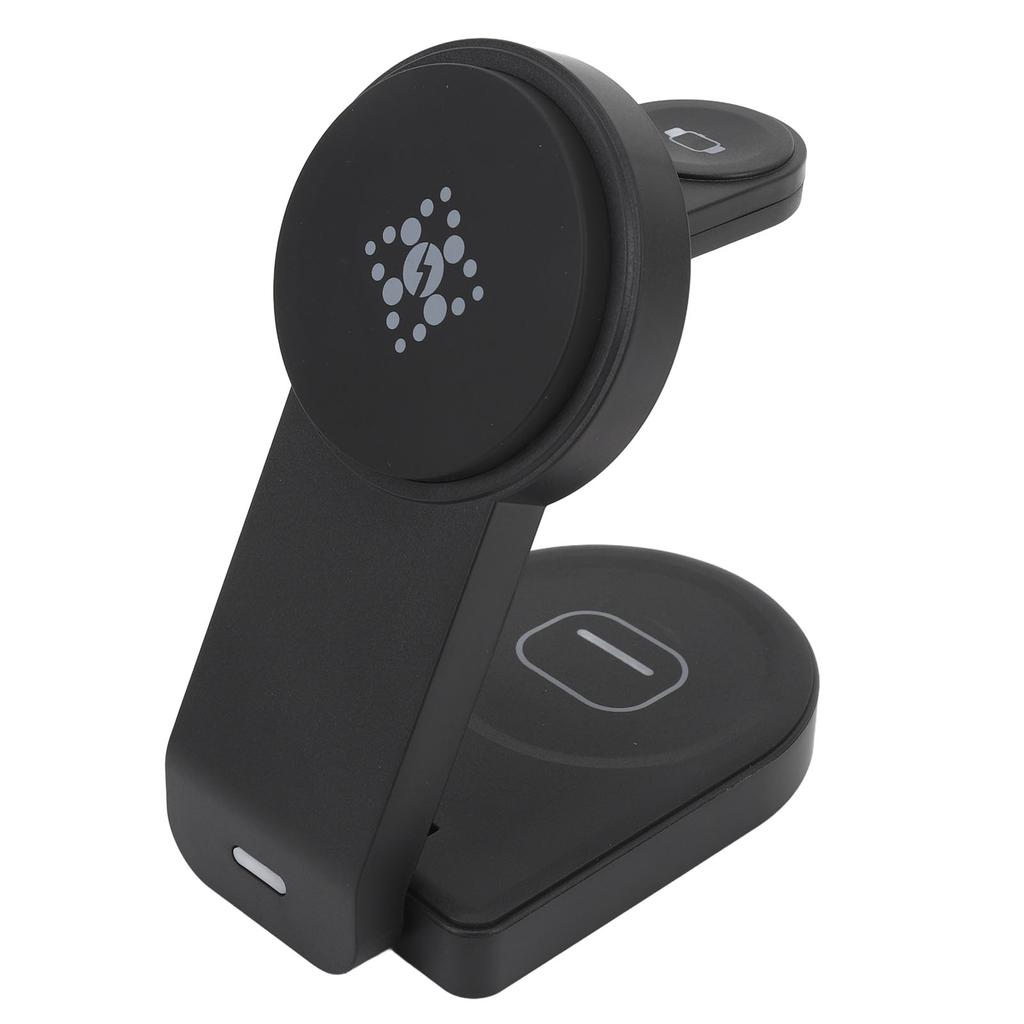 3 in 1 Charging Station for IOS Phone 15 14 13 Pro Multiple Devices Foldable Portable Travel Charger