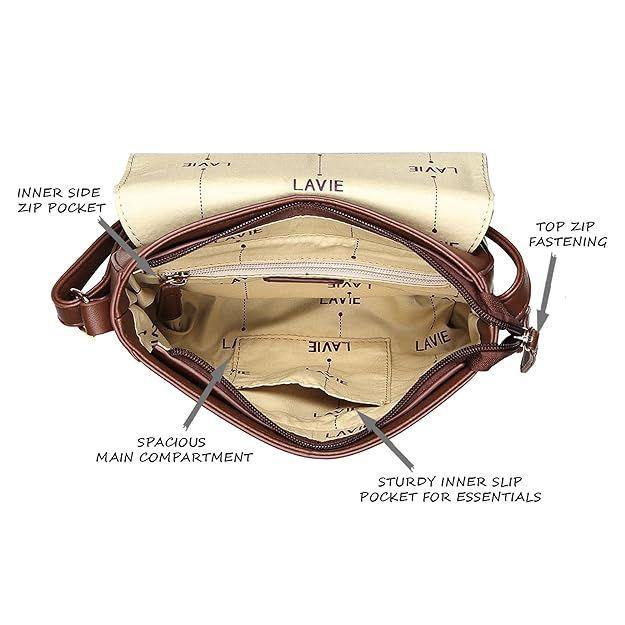 Women's Broxa Flap Over Sling Bag | Ladies Purse Handbag