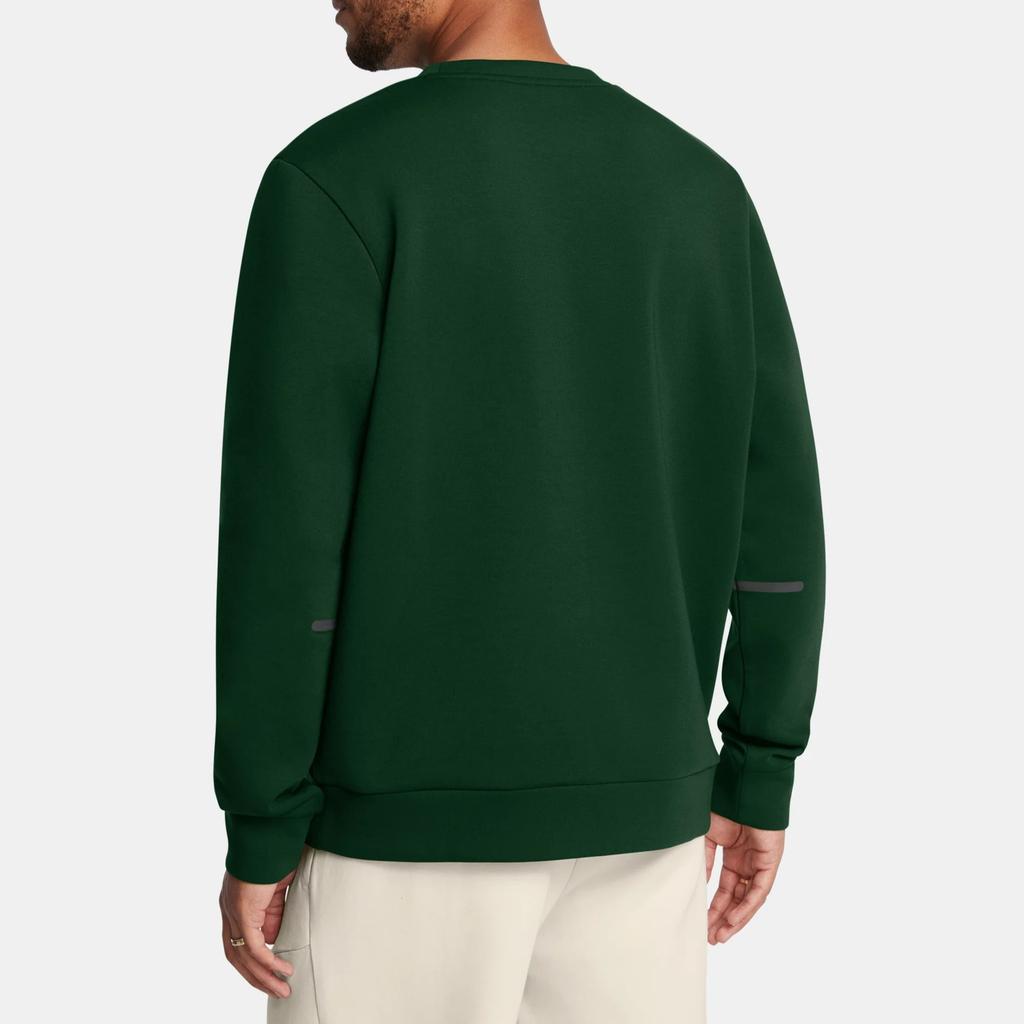 Under Armour Unstoppable Fashion Loose Crew Neck Long Sleeve Sweatshirt Men sweatshirt Forest-Green 1381688-301