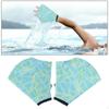 Nylon Swimming Gloves Water Resistance Training with Adjustable Wrist Strap