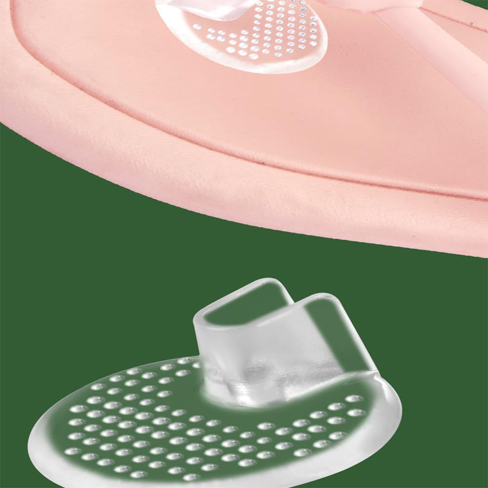 ZHSHXNGY Thong Sandal Covers and Toe Insoles To Prevent Sandals from Slipping Off Pairs 4 Insoles Forefoot (2 Set, - Cushioning)