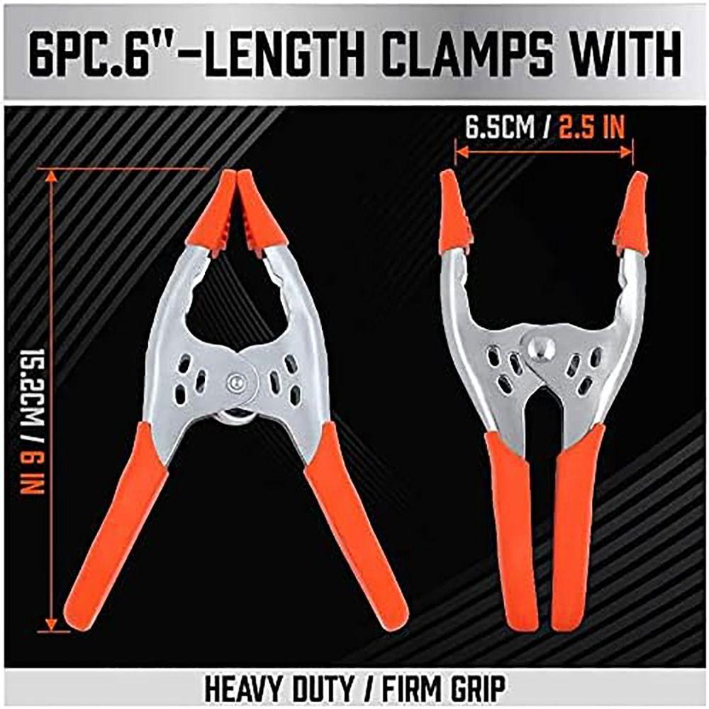 Non Slip Metal Clip Heavy Duty Spring Clip Portable Spring Clamps