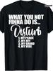 Wide Body Men Black Urban Casual Tee Crew Neck Tee Urban Loose Fit Modern Casual Urban Weekend Outfit Casual Top