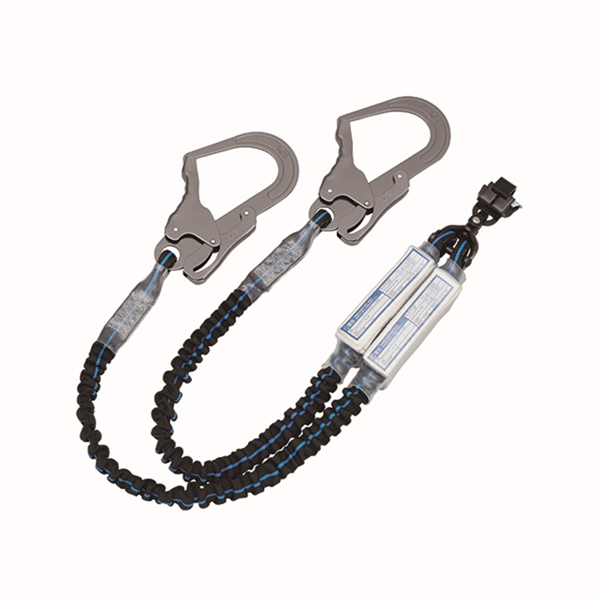 

KH 2-Hooked Accordion Sword Steel Pedal 17 Black/Blue Line W1SPWB-17