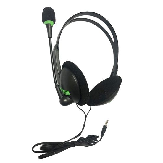 1Pcs 440 Single Port Earbud High Sensitivity Comfortable Soft Simple Microphone Earphone for Business