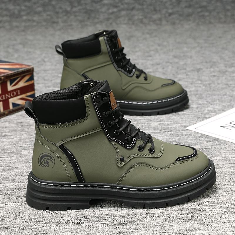

Обувь Зимние Мужские Рабочие Ботинки для Мужчин Защитная Обувь Мужская Обувь Мужские Кожаные Ботинки Ботинки на Платформе Военные Тактические Повседневные Кроссовки 46