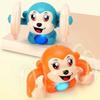 1Pcs Kids Toy Electric Rolling Monkey Light Music Puzzle Sound Prompt Monkey Children's Toy Gift Preschool Education Toy