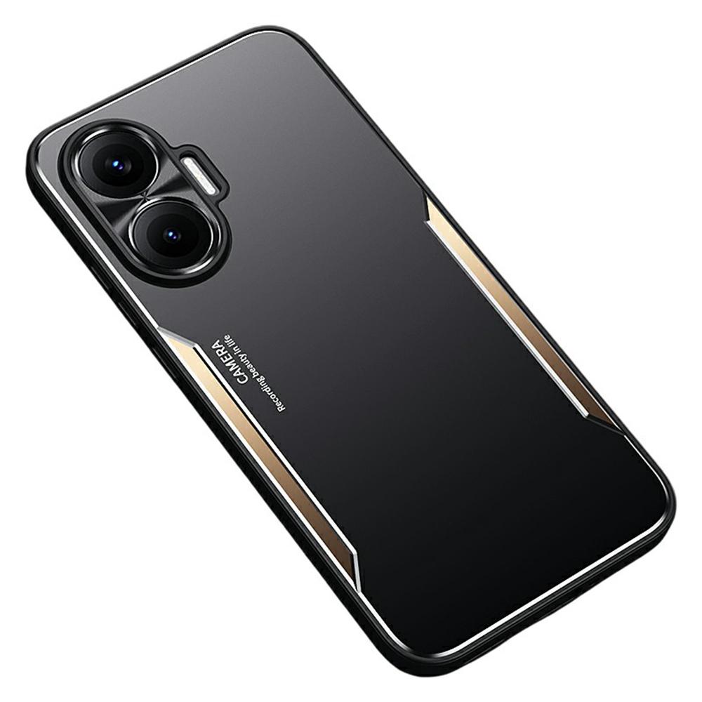 Shockproof Case for Xiaomi Poco F7 5G/Redmi Turbo 4 Pro 5G Aluminum Alloy+TPU Phone Cover