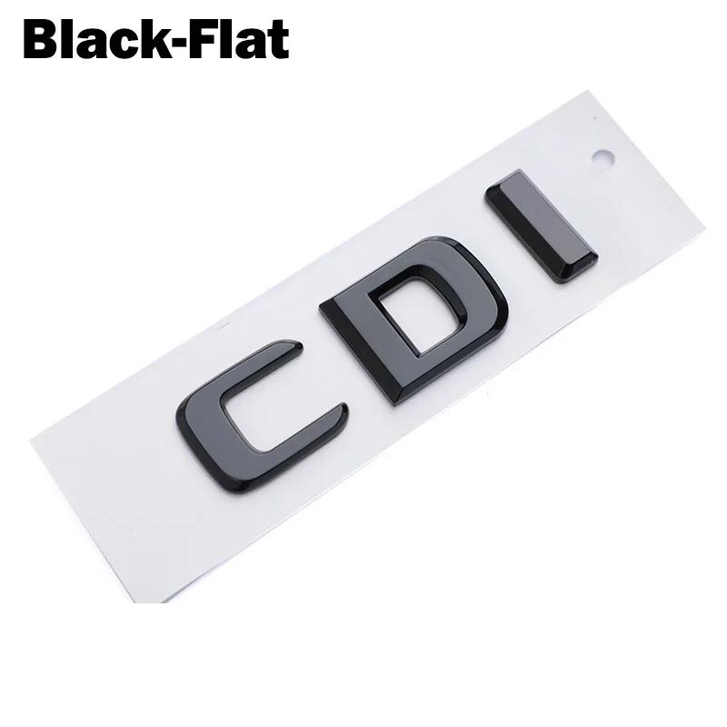 3D ABS Black Chrome Letters For Car Trunk Mercedes Benz A B C E GLK CLS ML 320 220 250 280 CDI Logo Emblem Sticker Accessories