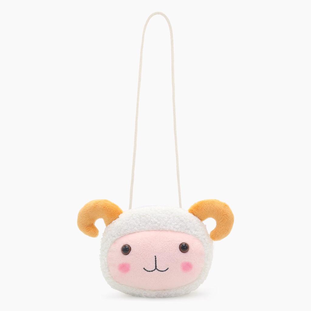 Módní dětská crossbody taška s motivem malého pandího kočky, peněženka na mince pro dívky