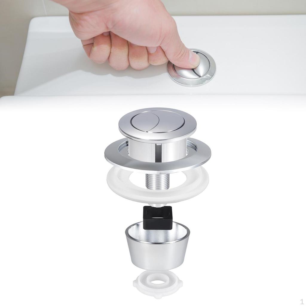 Doppel-Druckspülknopf Toilettenfüllventile Reparatur Wassersparend Tank Voll Halb