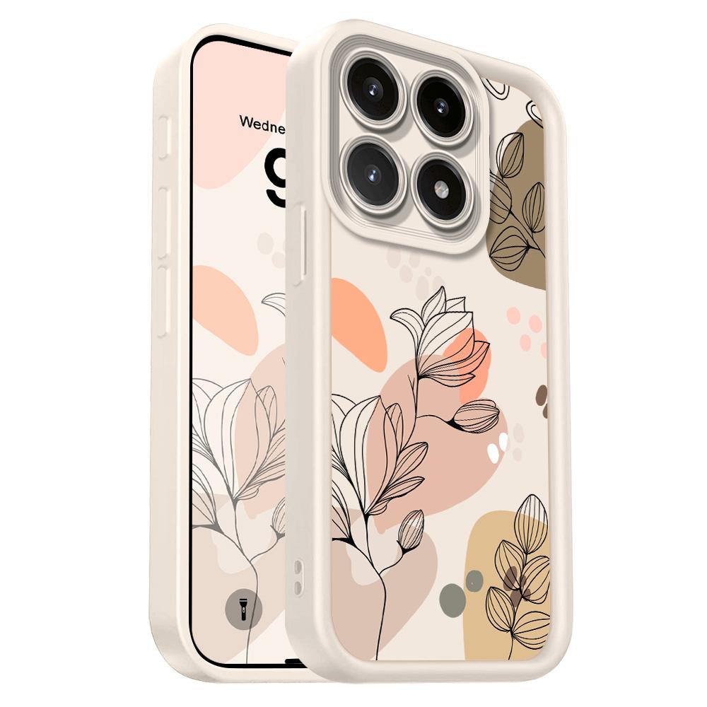 Charming Flowers Phone Case For Xiaomi 15T 14T 13T Pro 17 15 14 13 12 Lite Ultra Pro Max 5G Staircase Soft Cover