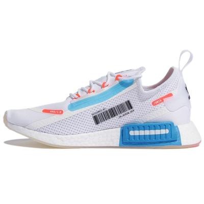 NMD_R1 Spectoo White Shock Blue Unisex Sneakers Cloud-White Solar-Red FZ3629
