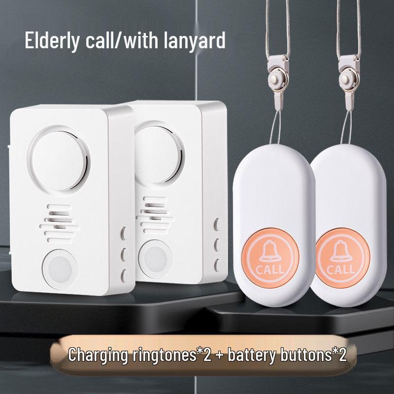 Wireless Waterproof Doorbell for Elderly - Outdoor Emergency Call Device