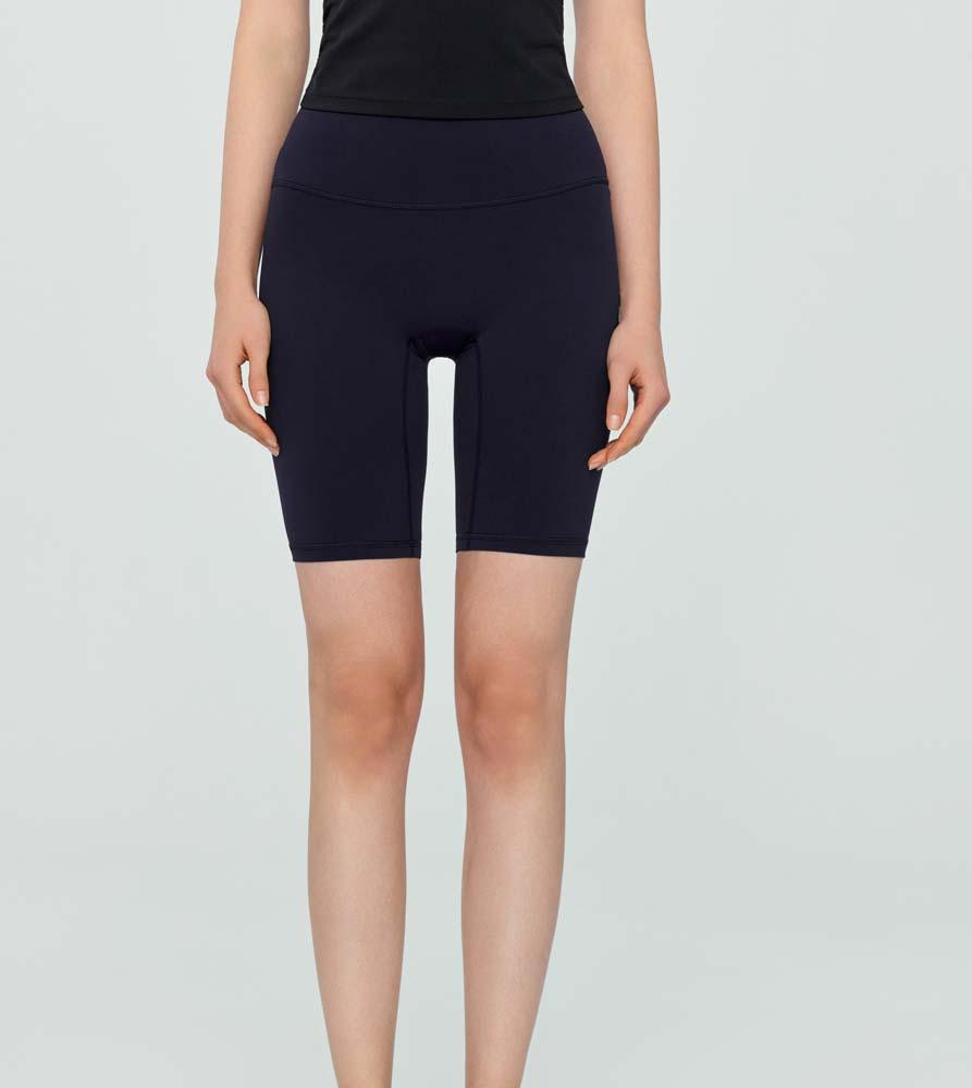 

Женские шорты для йоги с высокой талией - Vitality с эффектом подтяжки бедер, без линии смущения, тонкие и удобные для фитнеса на открытом воздухе. XL