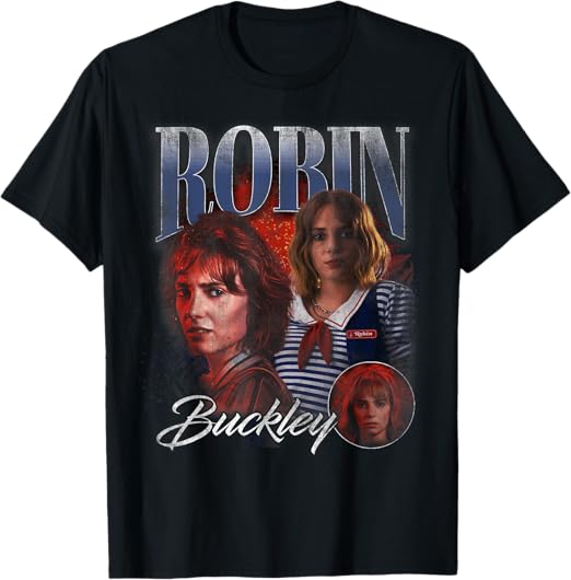 Stranger Things Robin Homage T-Shirt 100