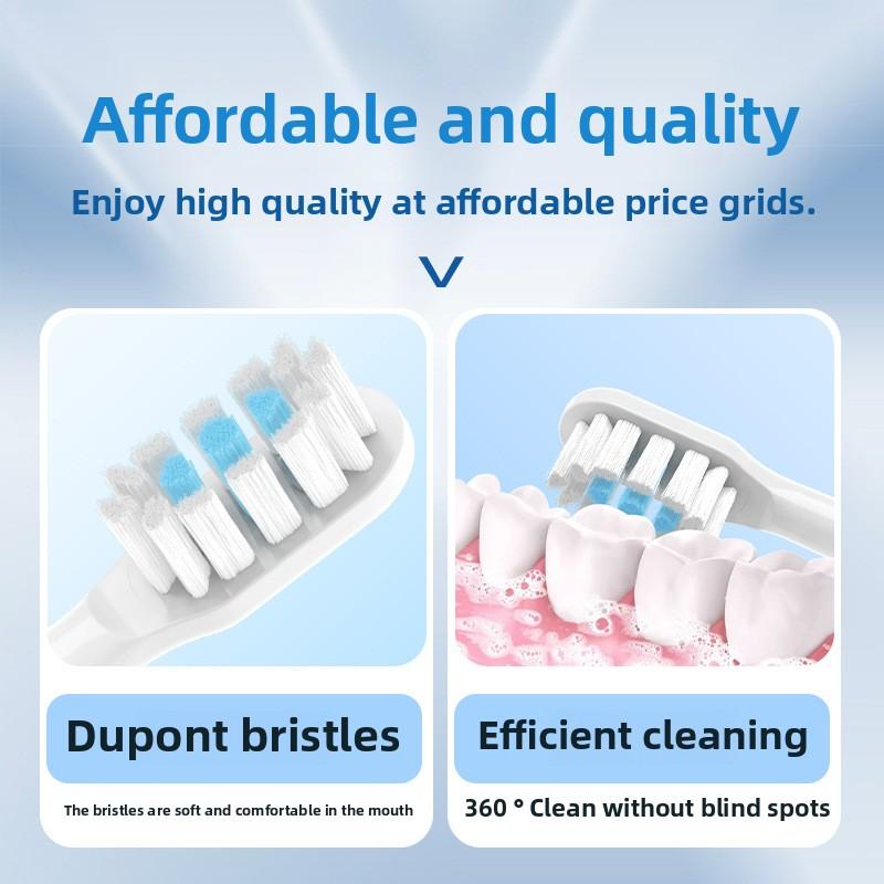 Toothbrush Head, Copper-free Hair Planting, High Rounding Rate, Adult Model, Suitable for Xiaomi Electric Toothbrush Head