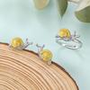 Vintage Cute Snail Stud Earrings for Women Personalized Gold Silver Color Insect Earrings Ring Parties Dates Jewelry Accessories