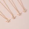 Set di gioielli da 4 pezzi Migliori Amici Per Sempre Collana Sole Luna Nuvola Stella Amicizia
