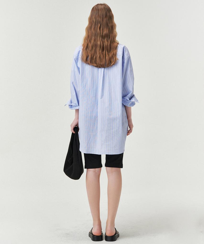 LOVLOV Over Fit Stripe Shirt