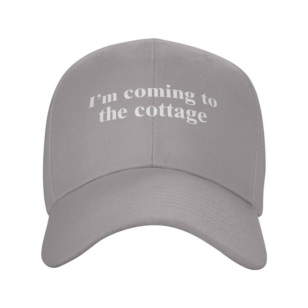Im Coming To The Cottage Casual Baseball Cap Summer Trucker Hat Wholesale Hiking Fishing Hip Hop Hats Men Women Baseball Caps