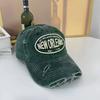 2025 Unisex Washed Cotton Baseball Cap Letter Embroidered Vintage Snapback Hat Men And Women Streetwear Outdoor Sports Hats