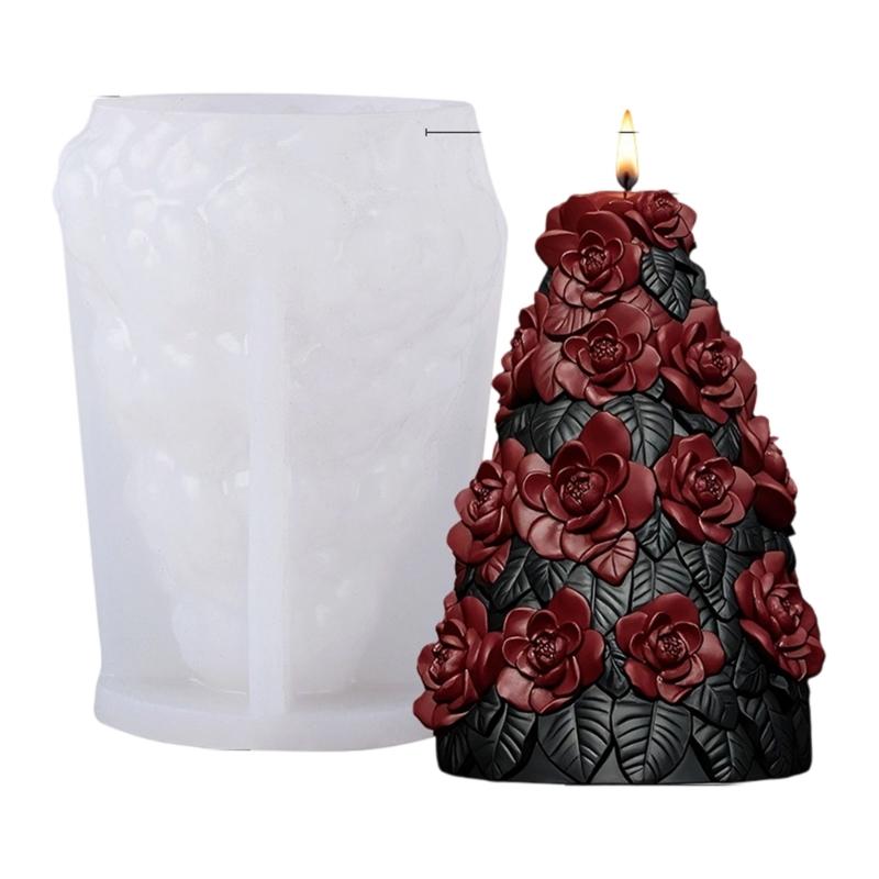 Christmas Tree Silicones Mould Ornament Molds Scented Candle Molds Casting Mould Epoxy Resin Molds Craft Supplies