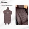Coussin de siège respirant en peluche Velours Autocollants de housse de siège arrière Pour MINI Cooper One S JWC R55 R56 F56 R57 R58 R59 R60 djpxh44